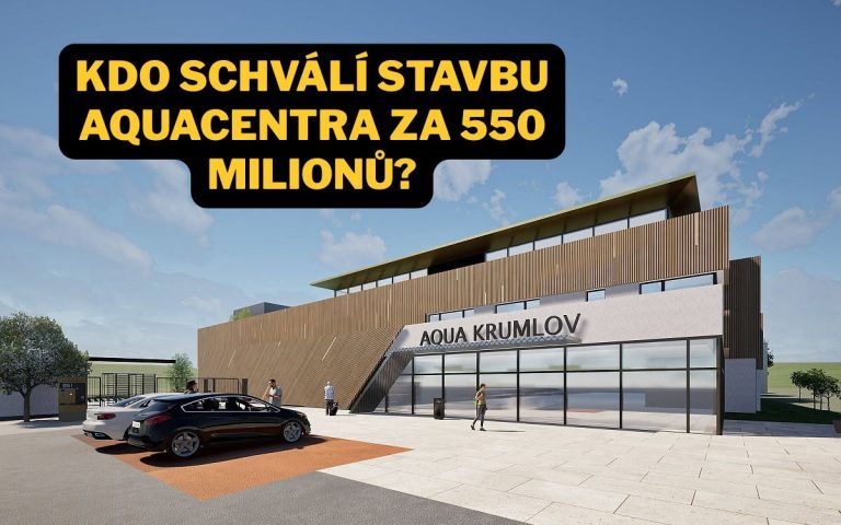 Kdo schvální stavbu Aquacentra za 560 milionů?